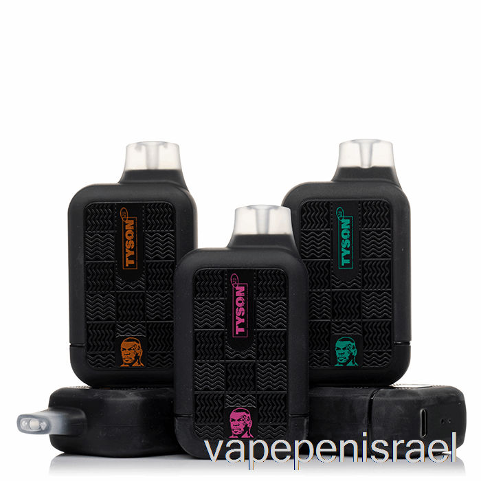 חד פעמי Vape ישראל טייסון 2.0 כבד משקל 7000 אוכמניות קפואות חד פעמיות